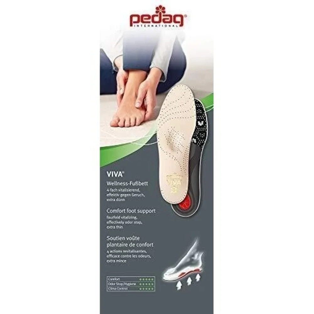 Pedag Lifestyle‎ Kit Viva Summer Step Plus orthotic insoles Us 8L/EU 38